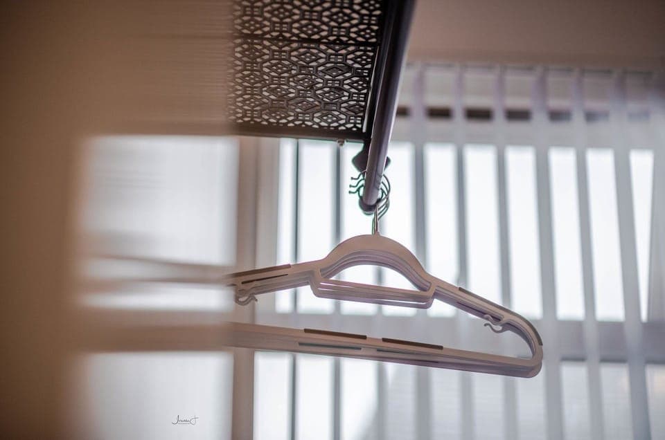 Blackout drapes, iron/ironing board, free WiFi