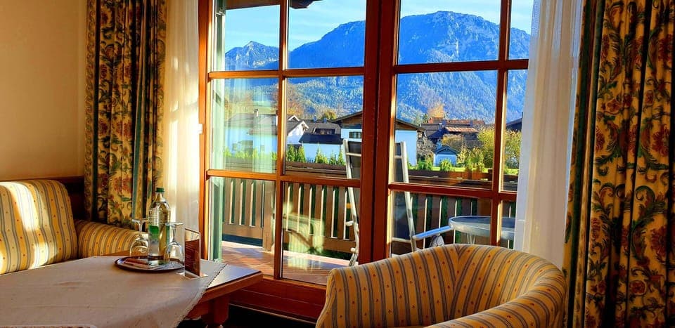 Individually decorated, individually furnished, desk, iron/ironing board