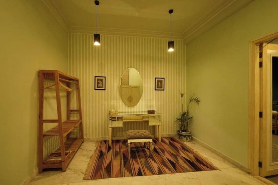 Family Suites | Living area | 55-inch TV with digital channels