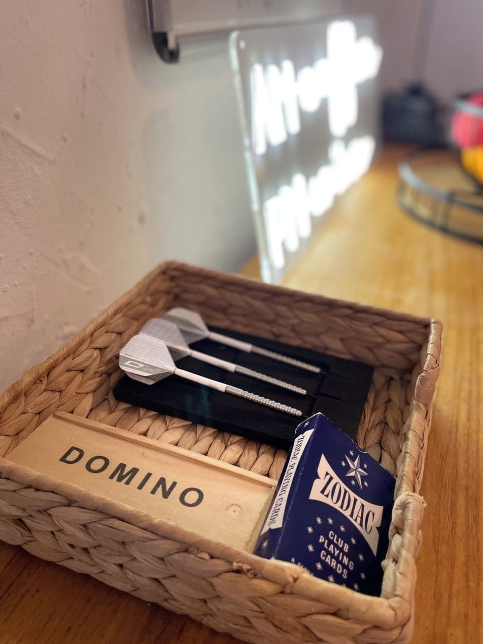 43-inch TV with cable channels