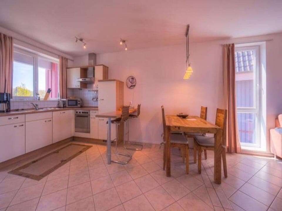 Apartment | Private kitchen | Electric kettle, toaster, highchair