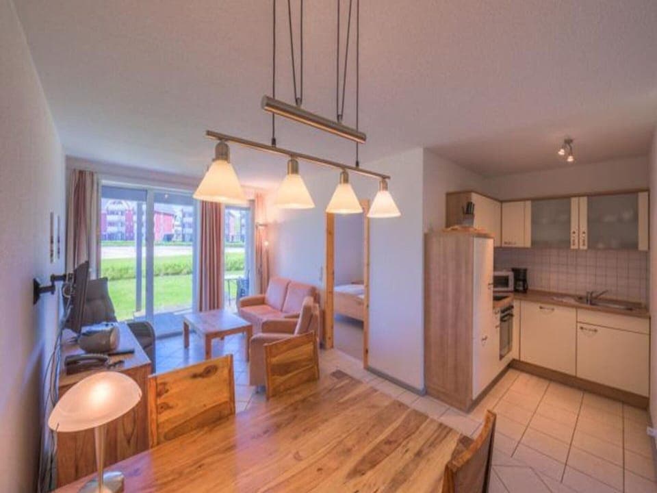 Apartment | Private kitchen | Electric kettle, toaster, highchair