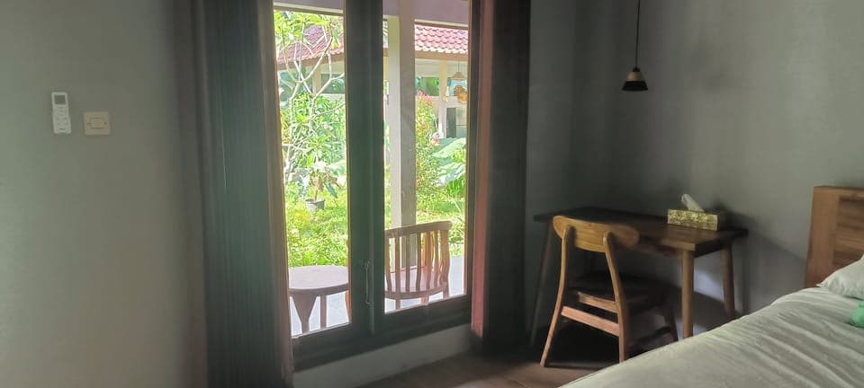 Comfort Double Room, Garden View | Desk, laptop workspace, free WiFi