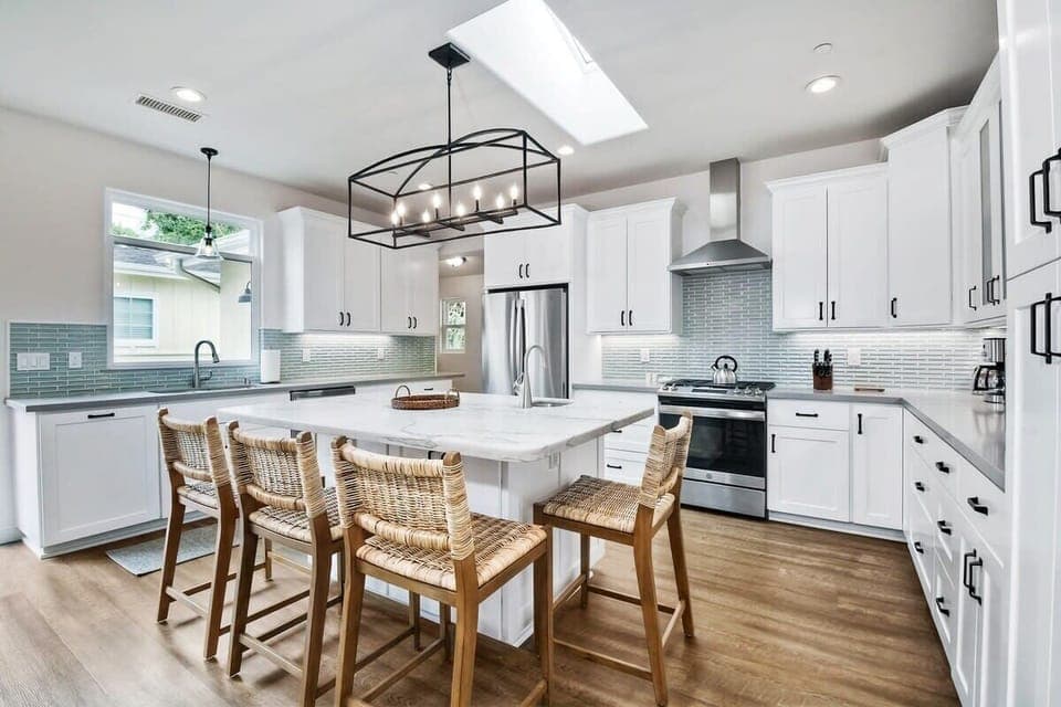 Fully stocked Chefs Kitchen. Entertaining at its finest. 