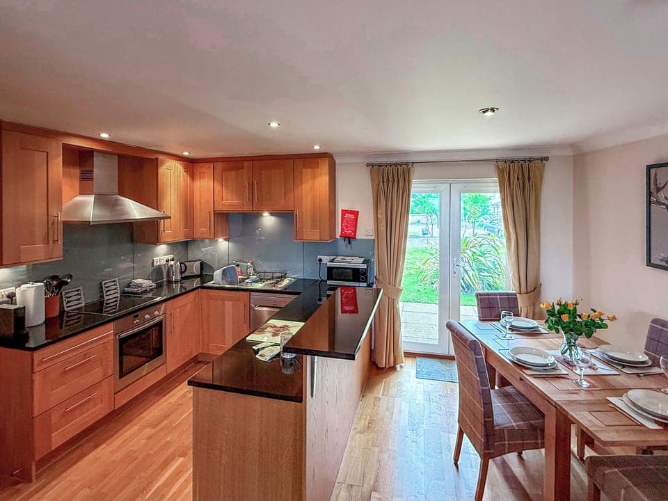 Kitchen/diner | No.4 The Links Apartments, Brora
