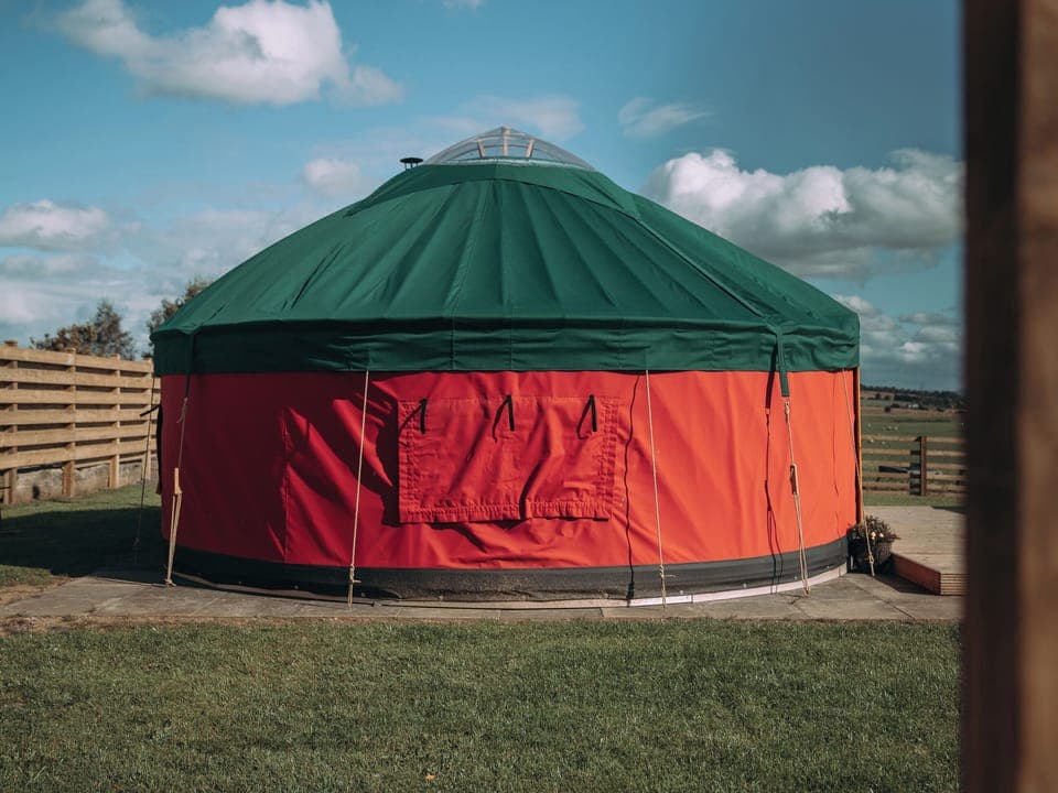 Exterior | Moss Yurt - Bachilton Farm, Methven, near Perth