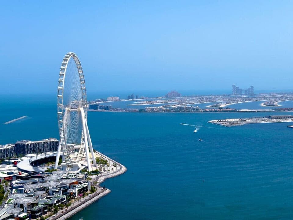 Main view from the salon and sea facing balcony.