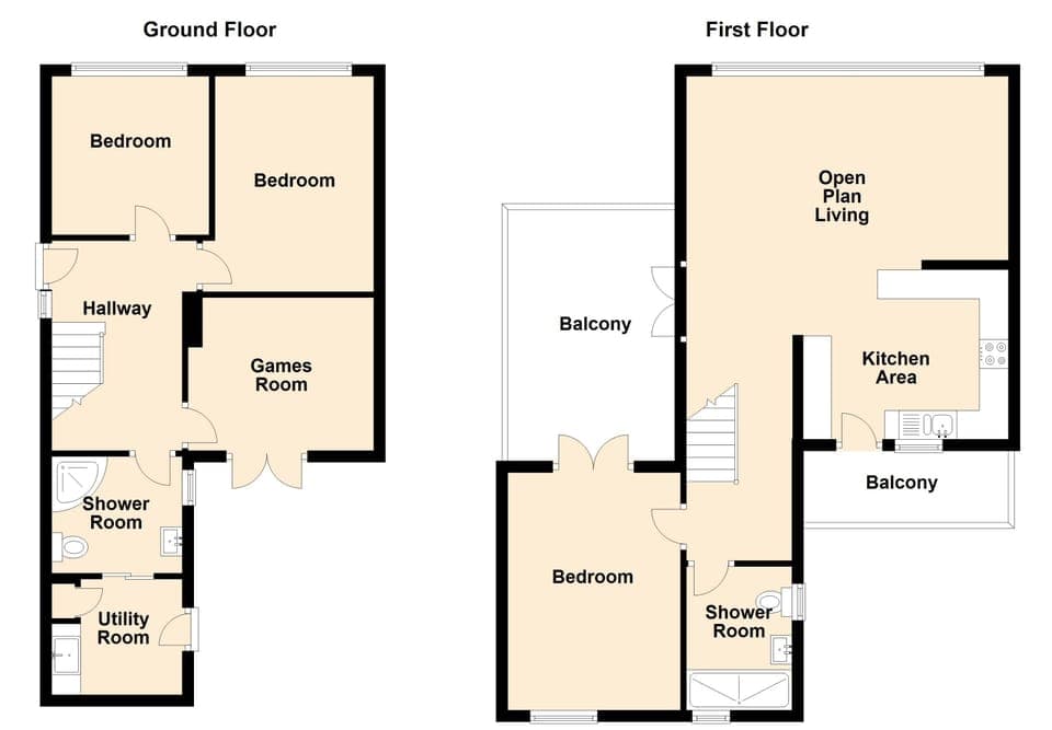 Swn Y Bae - Floorplan