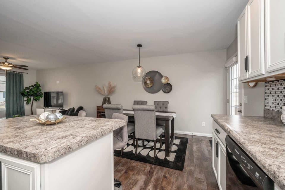 Fully equipped kitchen