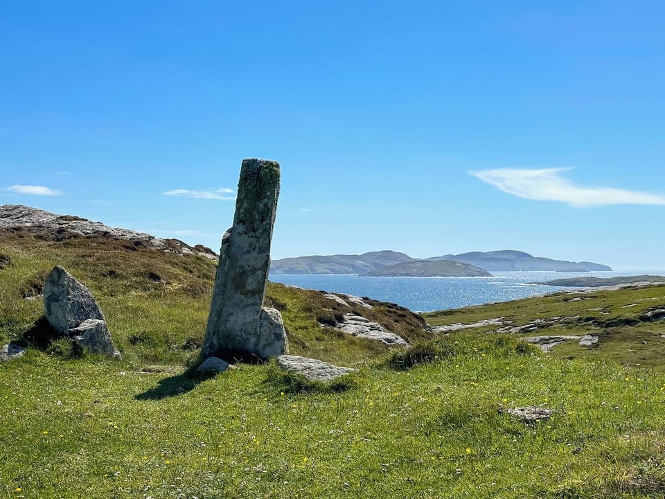 Vatersay looking south to the Bishop Isles, Isle of Barra | Grianan, Isle of Barra