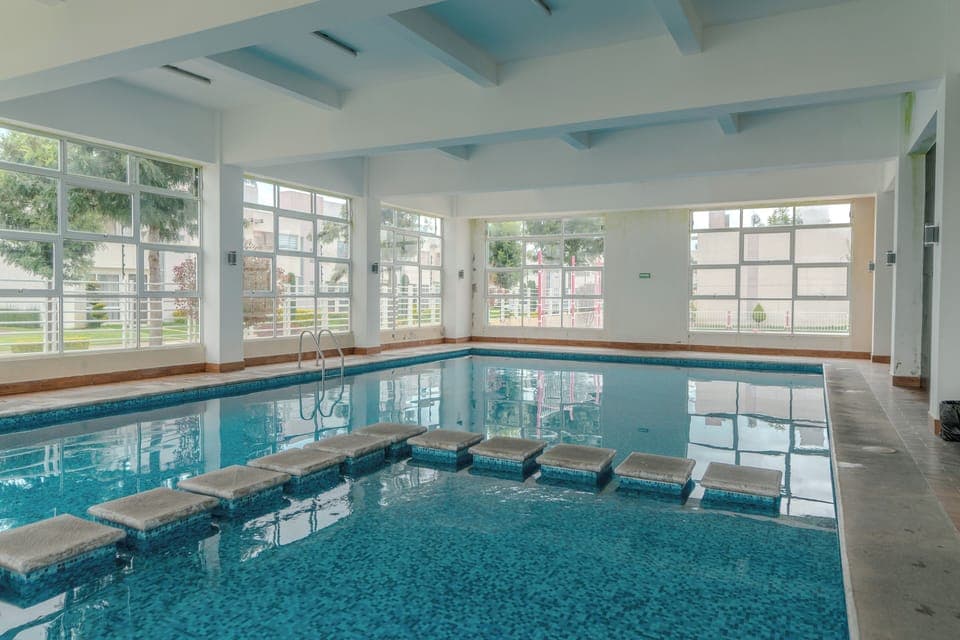 Deluxe House, Patio | Indoor pool