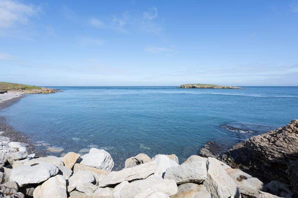 Moelfre beach