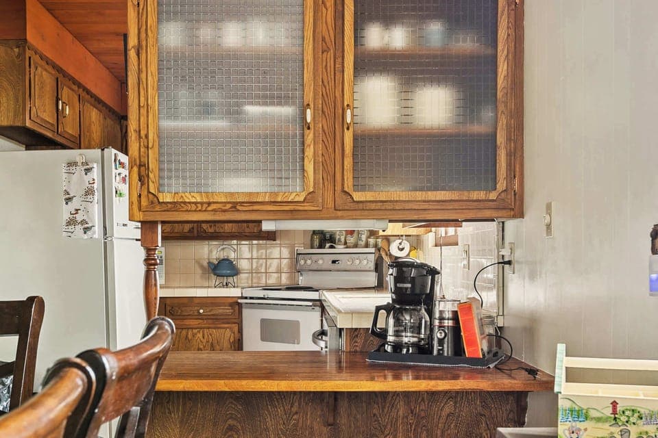 Coffee bar.