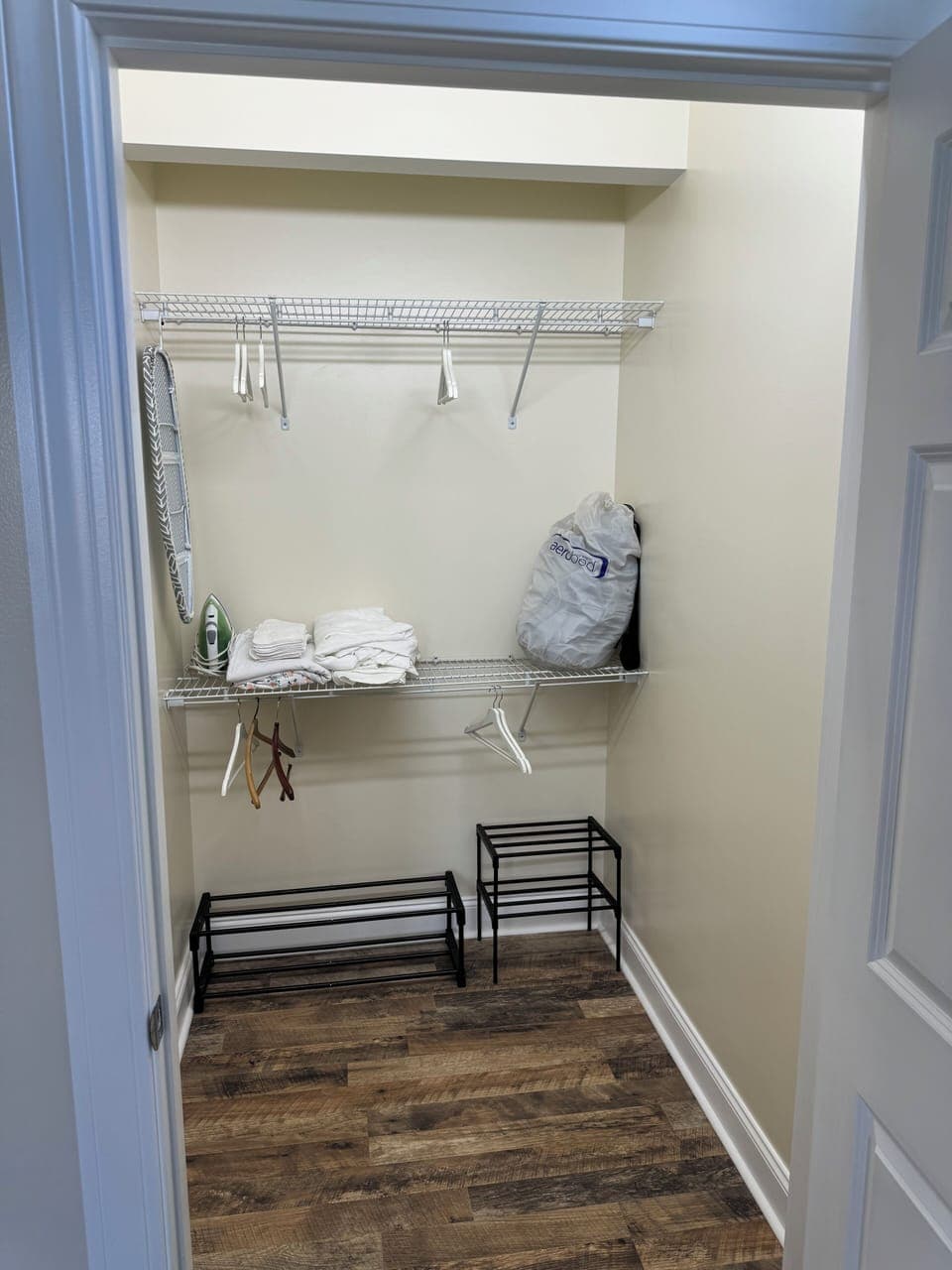 Master bedroom closet