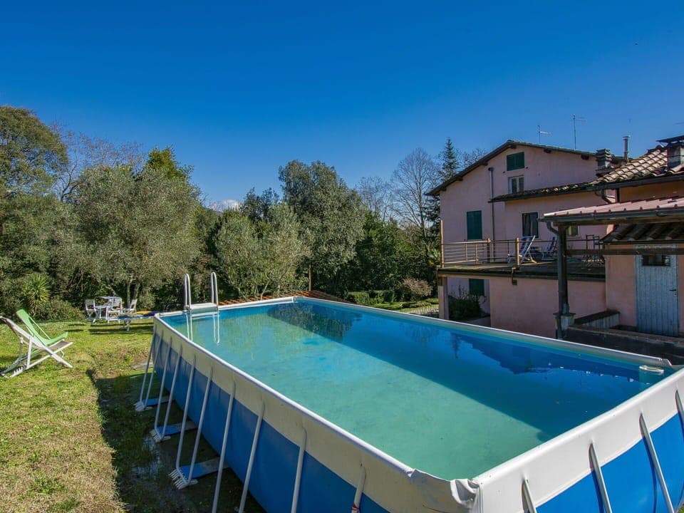 Blue, Swimming Pool, Composite Material, Shade, Backyard, Hacienda, Villa, Eco Hotel, Resort, Thermae