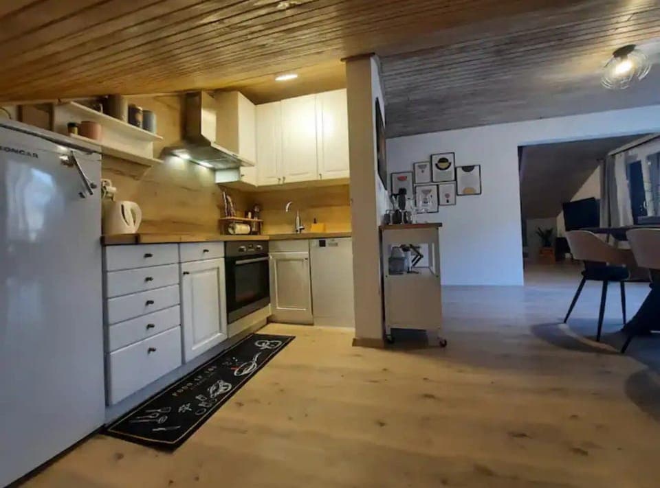 Apartment (Two Bedroom Apartment With Sea View) | Private kitchen | Fridge