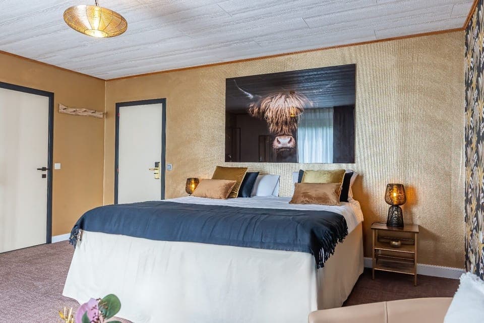 Deluxe Double Room | Blackout drapes, iron/ironing board, free WiFi