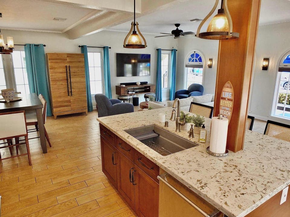 Enjoy the breezy, open flow between the main living spaces