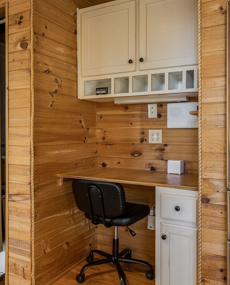 Dedicated work space.