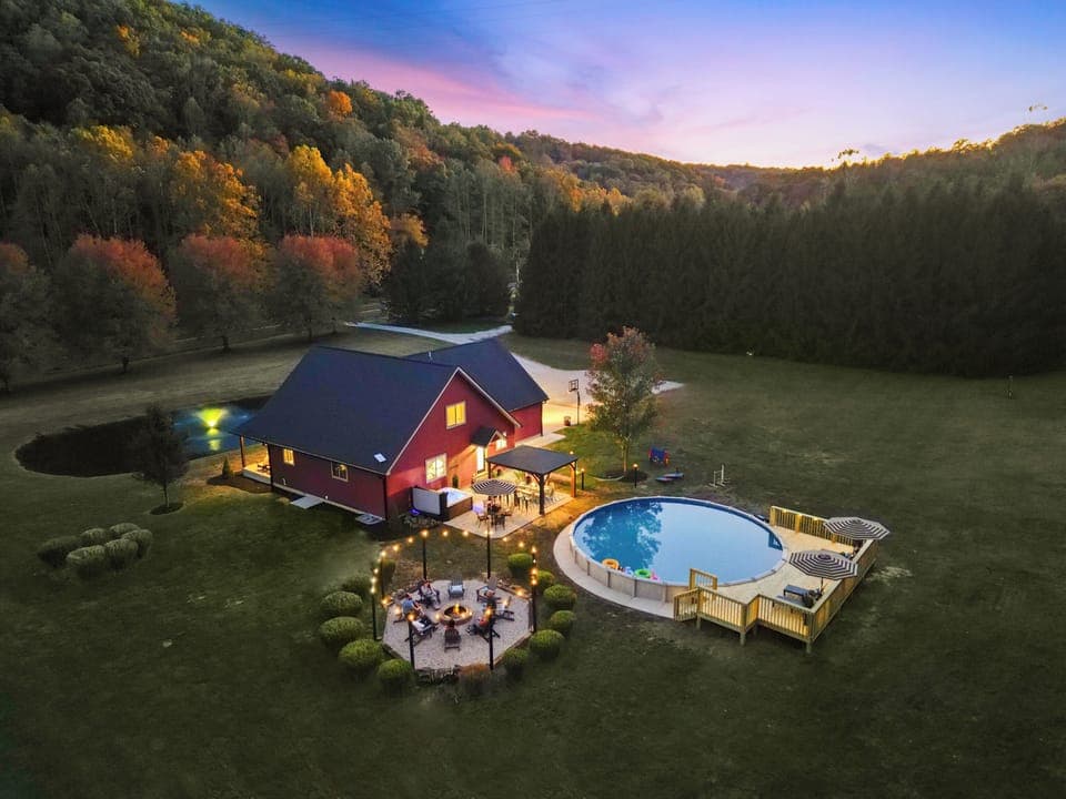 A serene retreat nestled in the heart of nature, perfect for relaxation and escape