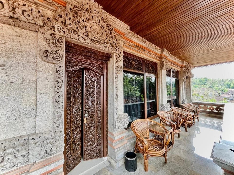 Double or Twin Room, Garden View | Terrace/patio