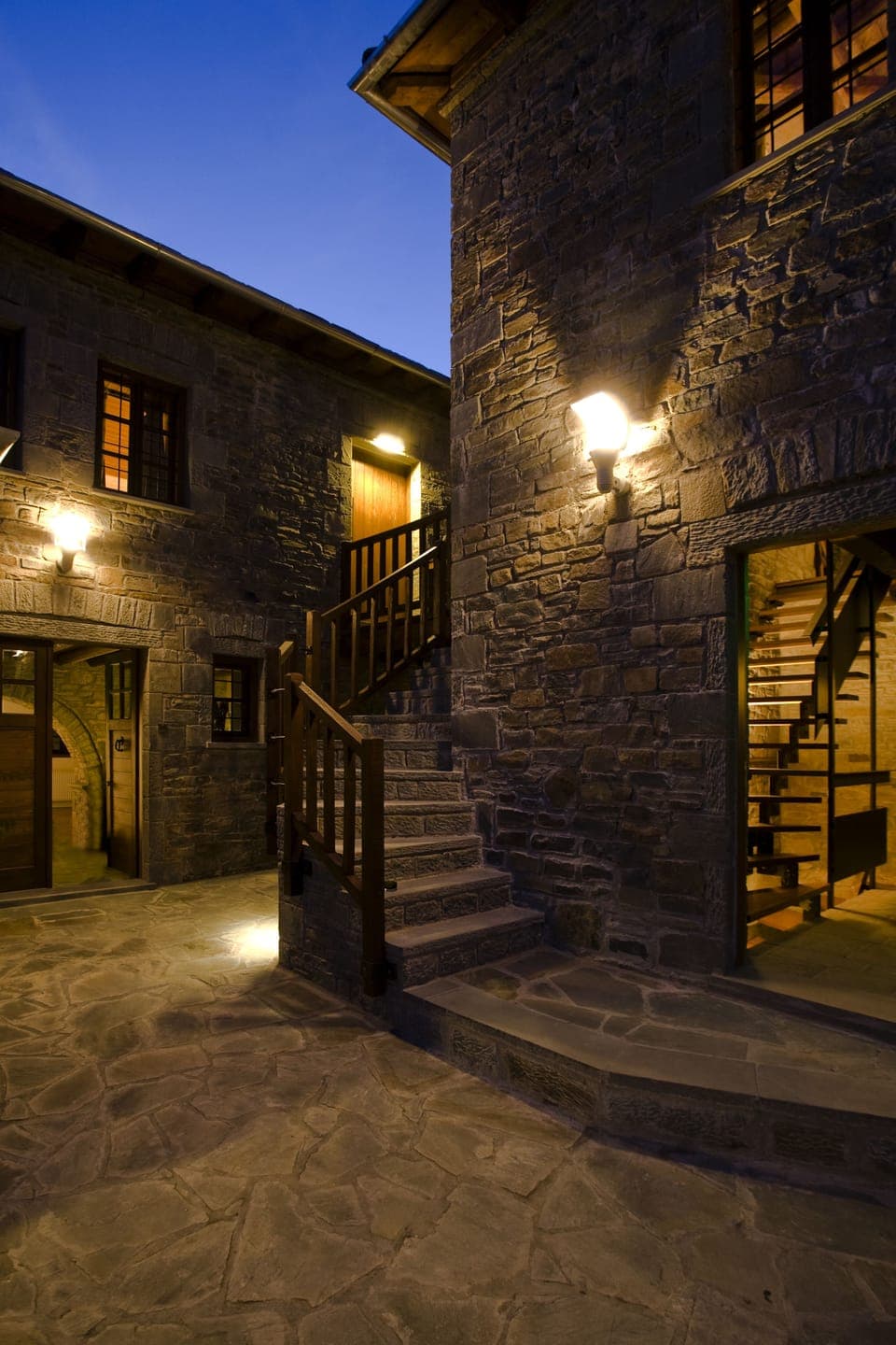 Front of property - evening/night