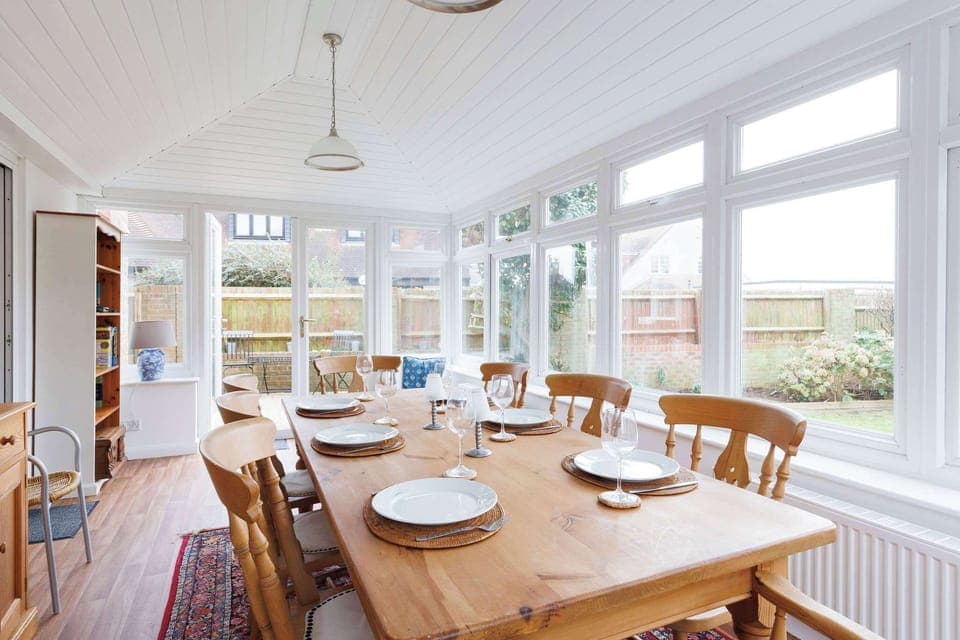 Spend evenings catching up with friends and family over good food.