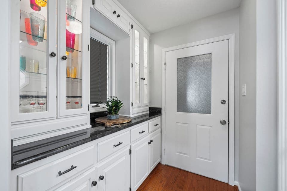 The Pantry is where you will find the makings for Smores and Pizza Dough!