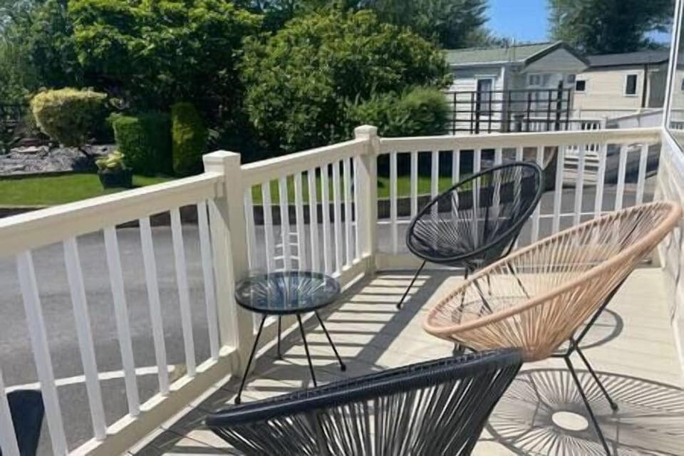 Sun-trapped patio area with lovely view of garden to enjoy your morning tea or sun-downer drink