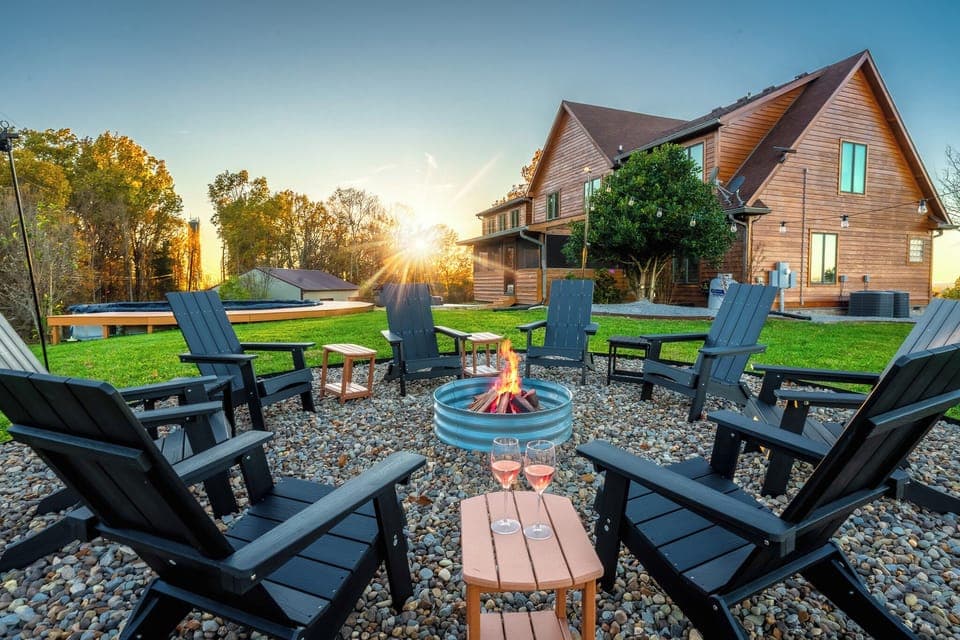 Relax by the firepit!