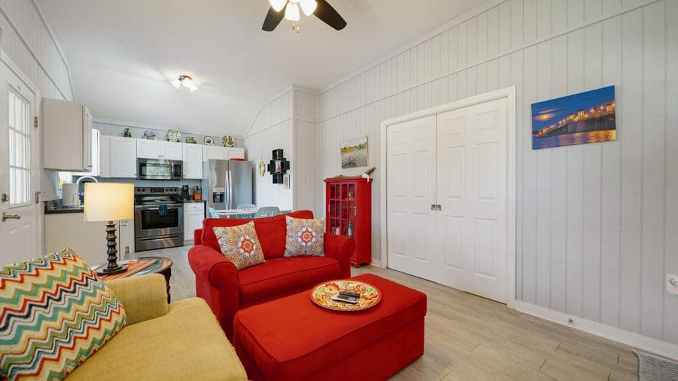 Kitchen and living space!
