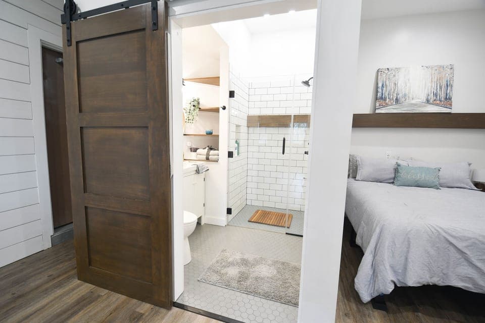 Bathroom and Bedroom