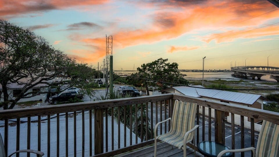 Balcony with View