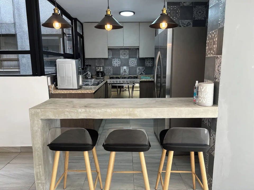 Apartment, Balcony, City View | Private kitchen