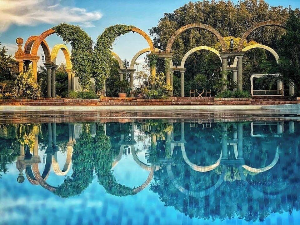 Seasonal outdoor pool