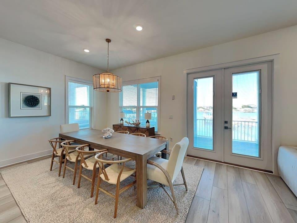 Dining Area - Direct Balcony Access- First Floor