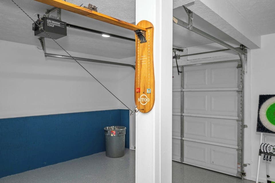 Unleash your competitive side in the garage game room! #GameOn