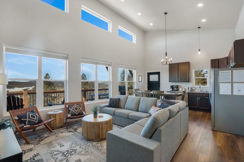 Upper level living area