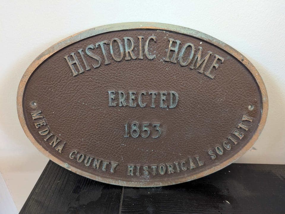 Proof that it's almost a 200-year-old home—timeless and classic! With its charming architecture, rich history, and enduring character, this home has stood the test of time, offering a unique blend of vintage appeal and modern comfort.