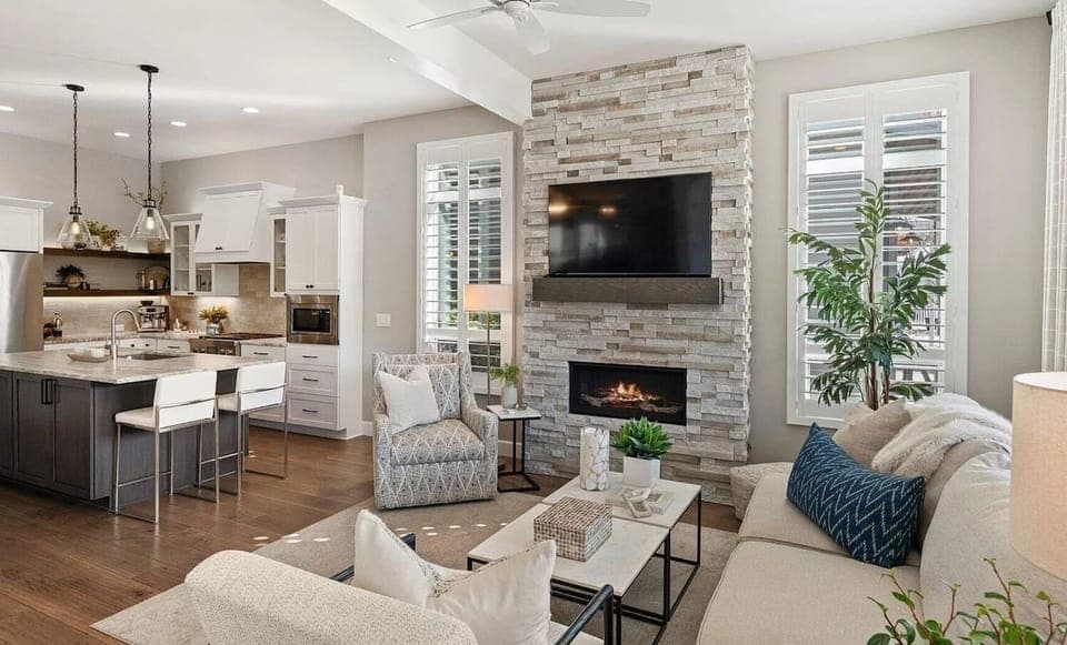 Living Area: Located in main house  (1st Floor)