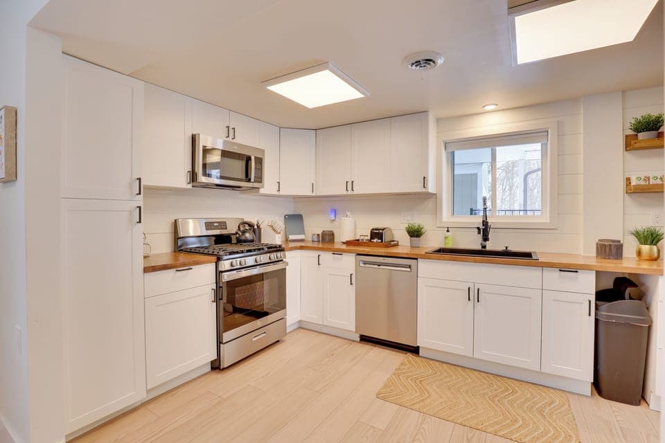 Kitchen | 2-Story Home | Free WiFi | Central A/C & Heating