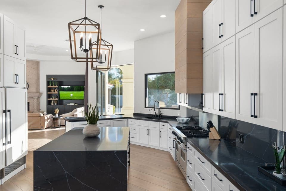 Luxurious gourmet chef's kitchen