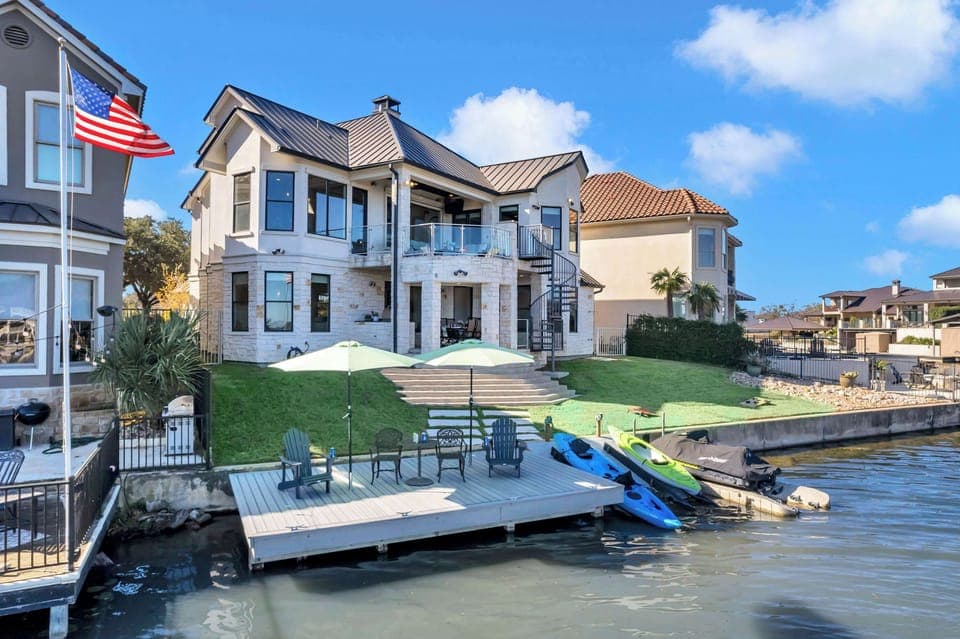 Luxury Open Water Lake LBJ Property