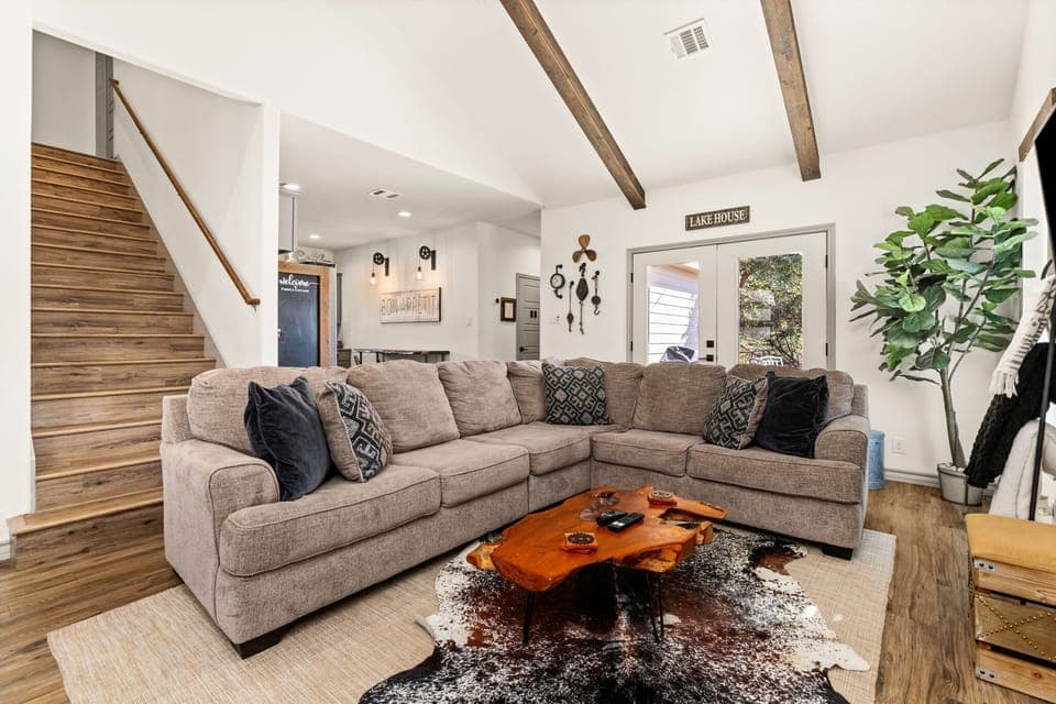 Gather, relax, and create memories in this cozy living area.