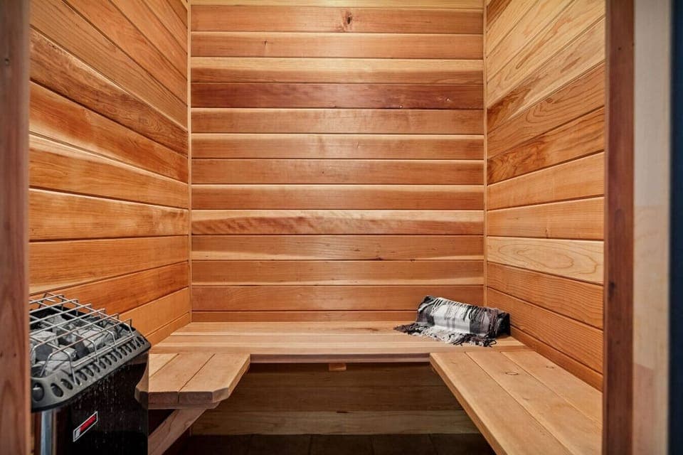 Relax in our sauna!
