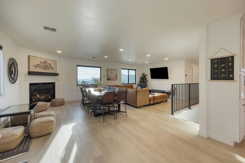 An abundance of natural light.