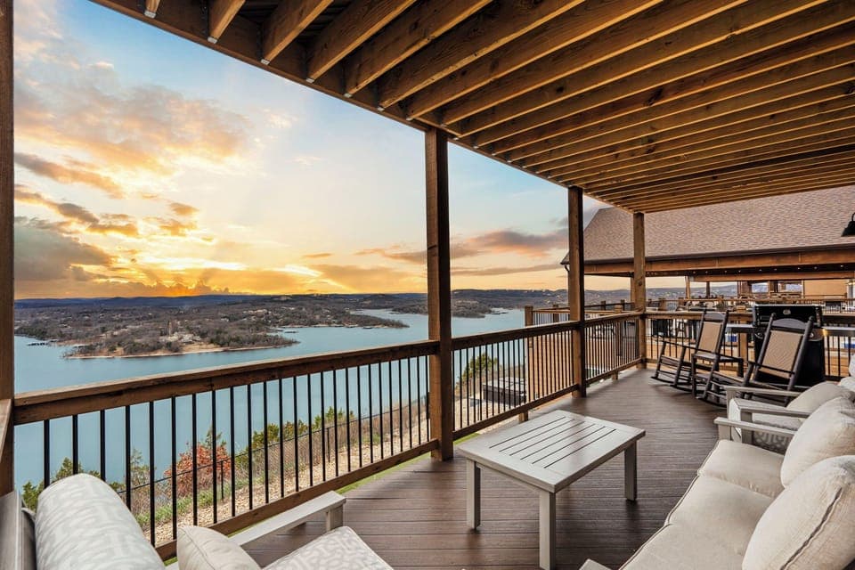 Main Floor Deck- Incredible Sunset Views from all of the outdoor spaces!