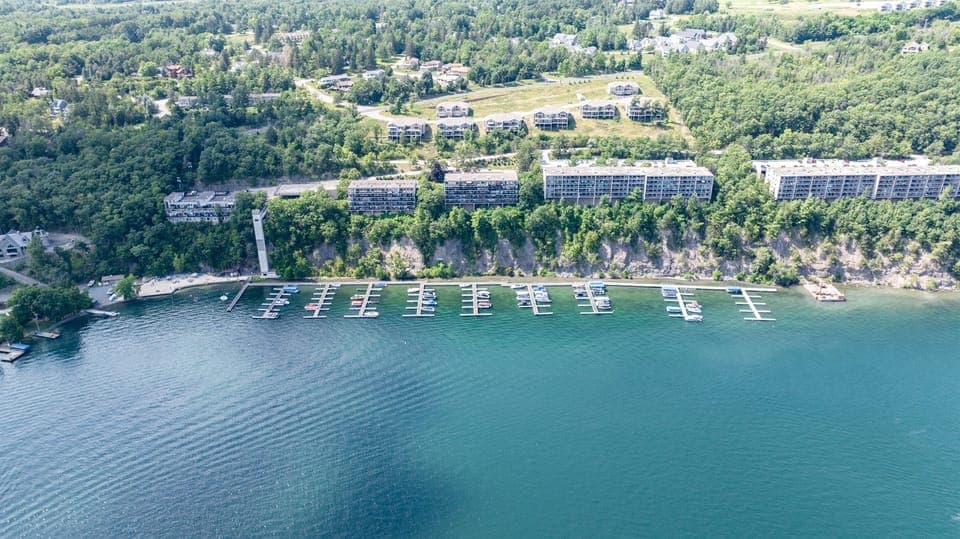 View of the Bristol Harbour Community and Canandaigua Lake