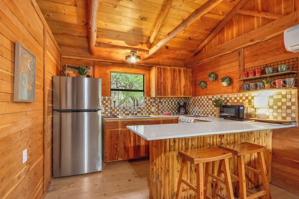 The Sanderson features a full kitchen.