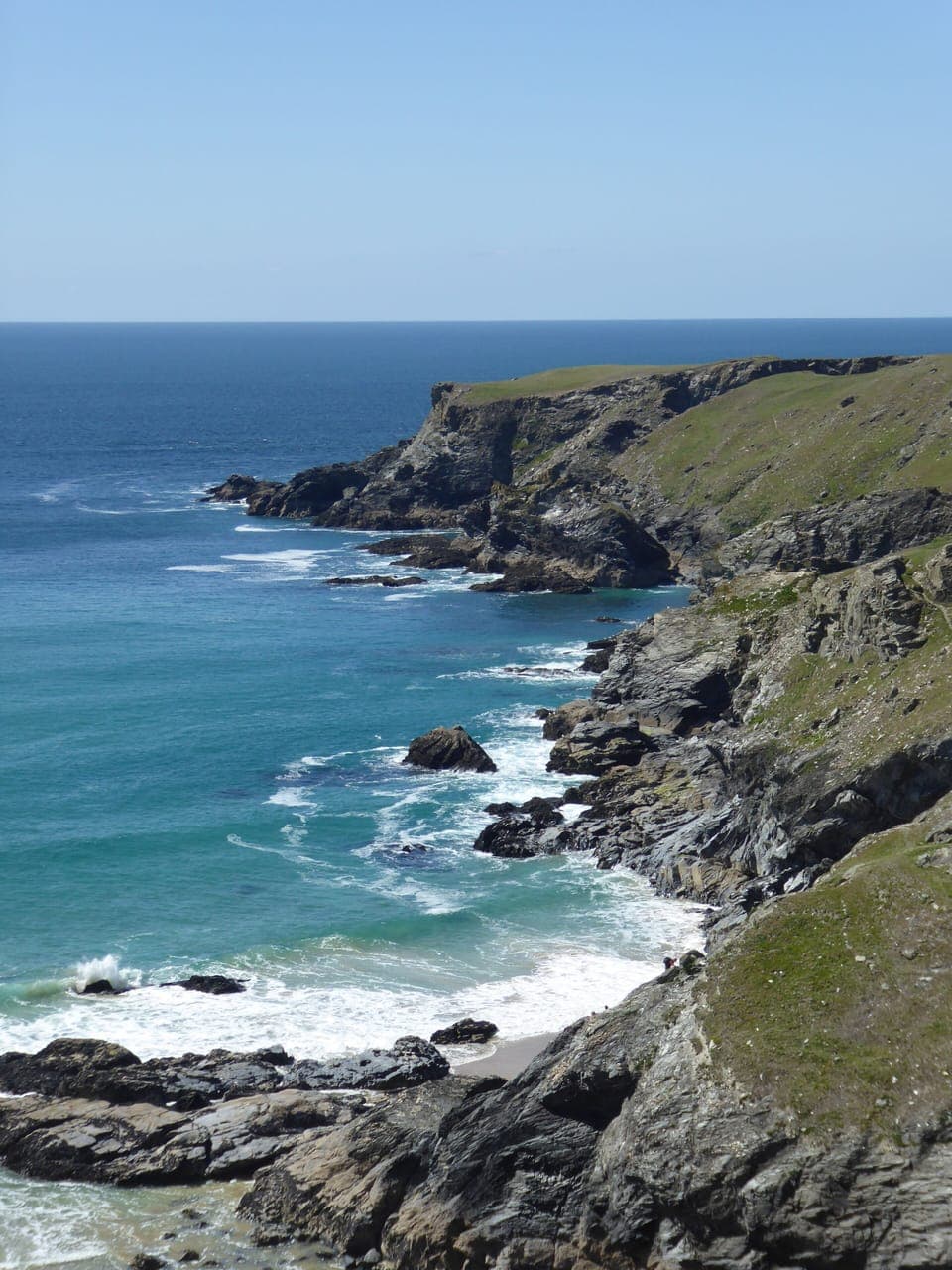 North Cornish Coast near Bedruthan Steps
